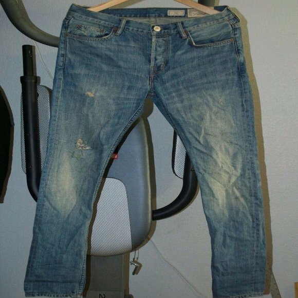 Mens All Saints Vidal Cigarette Skinny Fit jean